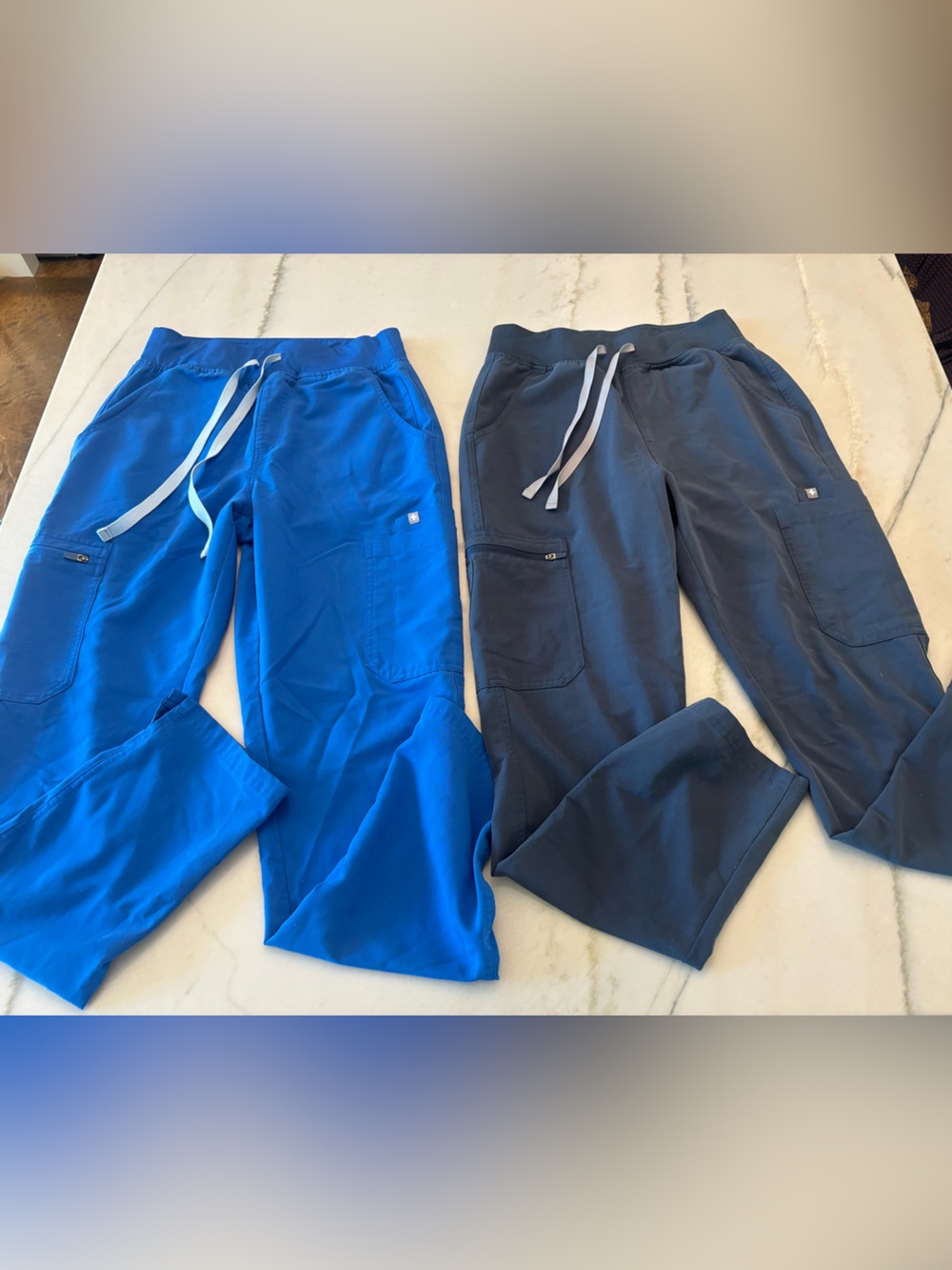 Figs Technical Collection Bundle of Scrub Pants Blue Navy Size S